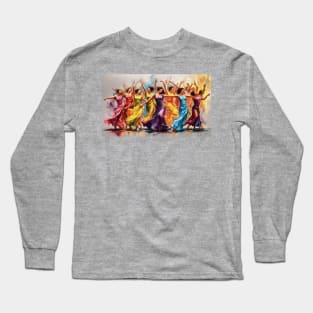 Nine Ladies Dancing Galatians 5:22-23 Long Sleeve T-Shirt